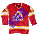 1/1 Atlanta Flames 1972 Durene Custom Chainstitched Hockey Jersey "404"