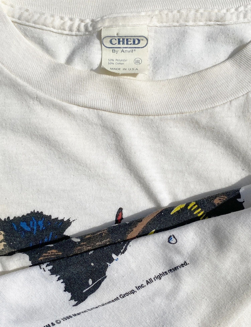1988 Original Wolverine Marvel Shirt "The Beast" Size XXL