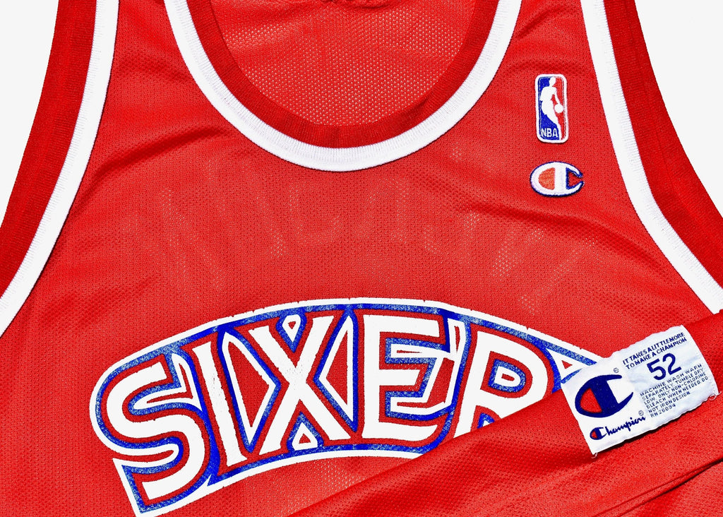 Allen Iverson Rookie Philadelphia 76ers Champion Jersey