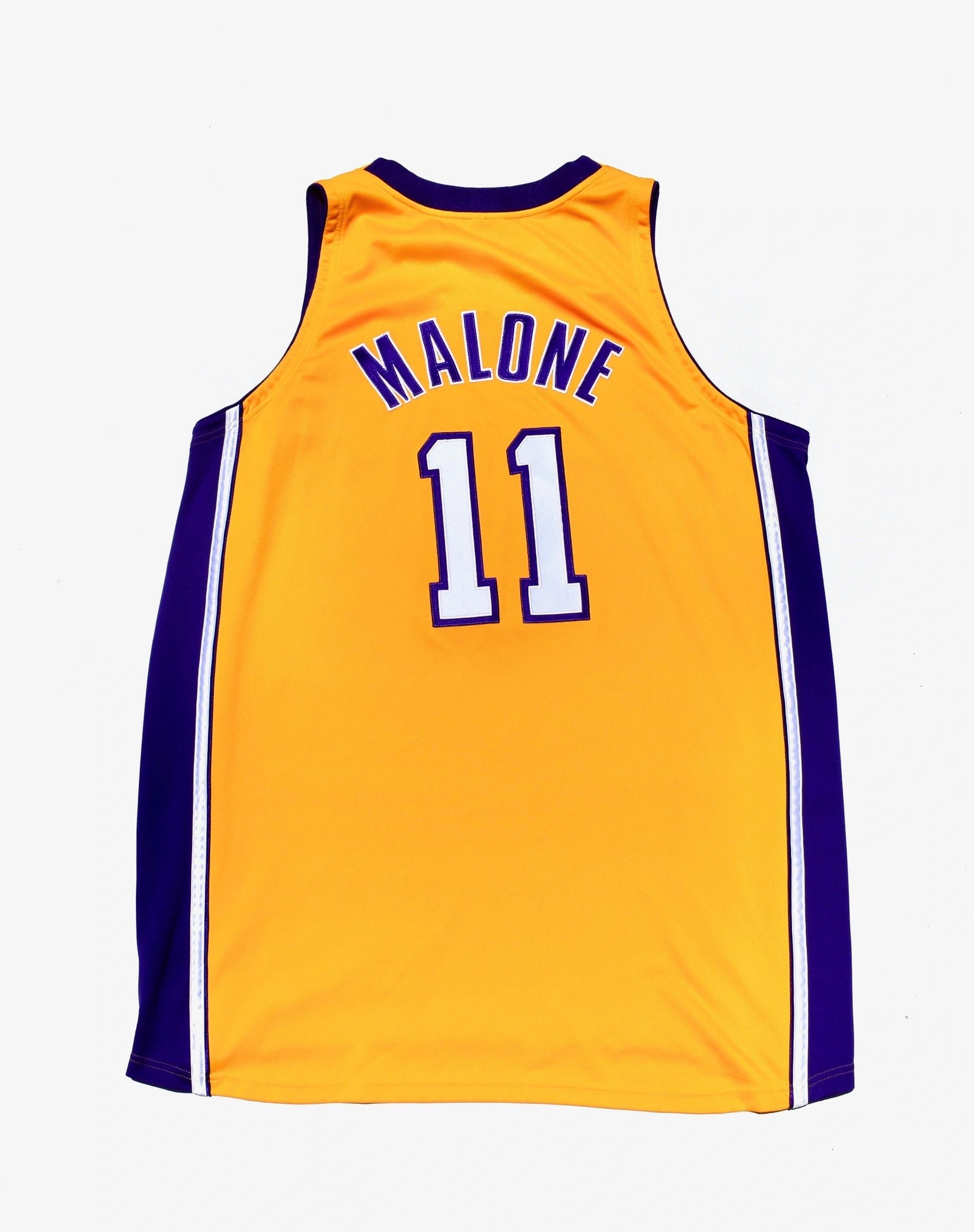 LA Lakers 2003 Nike Karl Malone Authentic Game Jersey