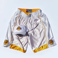 Los Angeles Lakers Nike Y2K Original Shorts + Hat Set