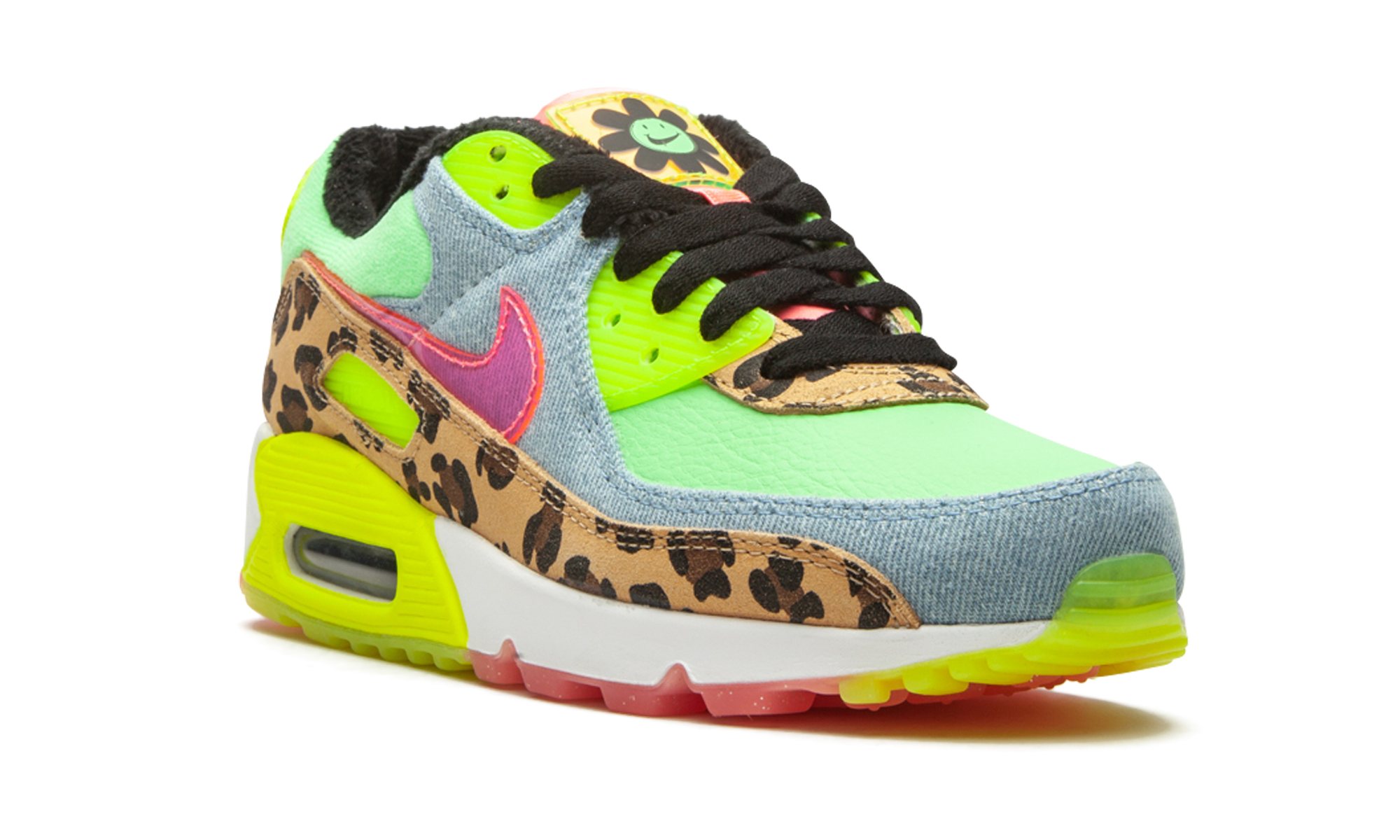 W Air Max 90 LX"Denim Leopard Print" CW3499 300