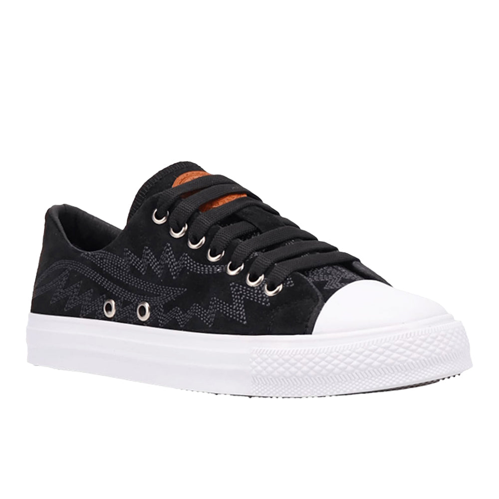 Campus Embroidered Lace Up Sneakers