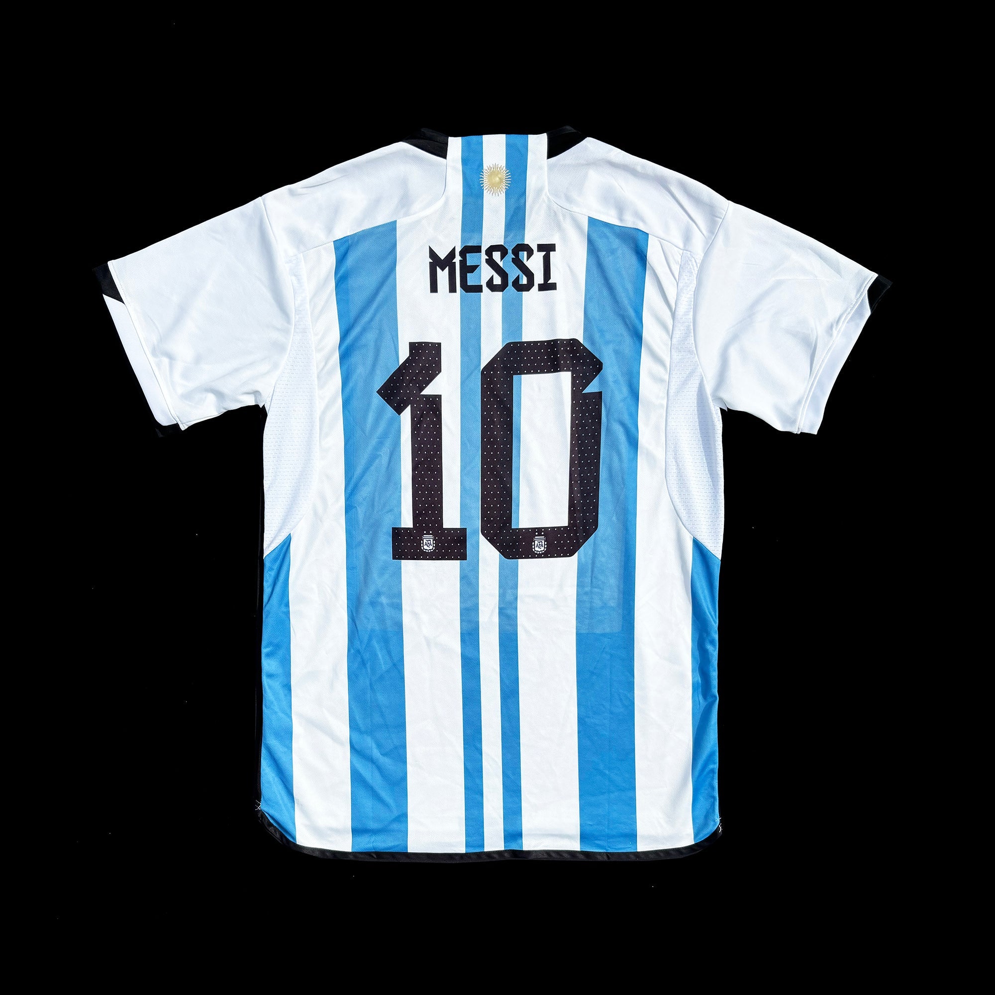 Argentina 2022 Lionel Messi Adidas World Cup Soccer Jersey