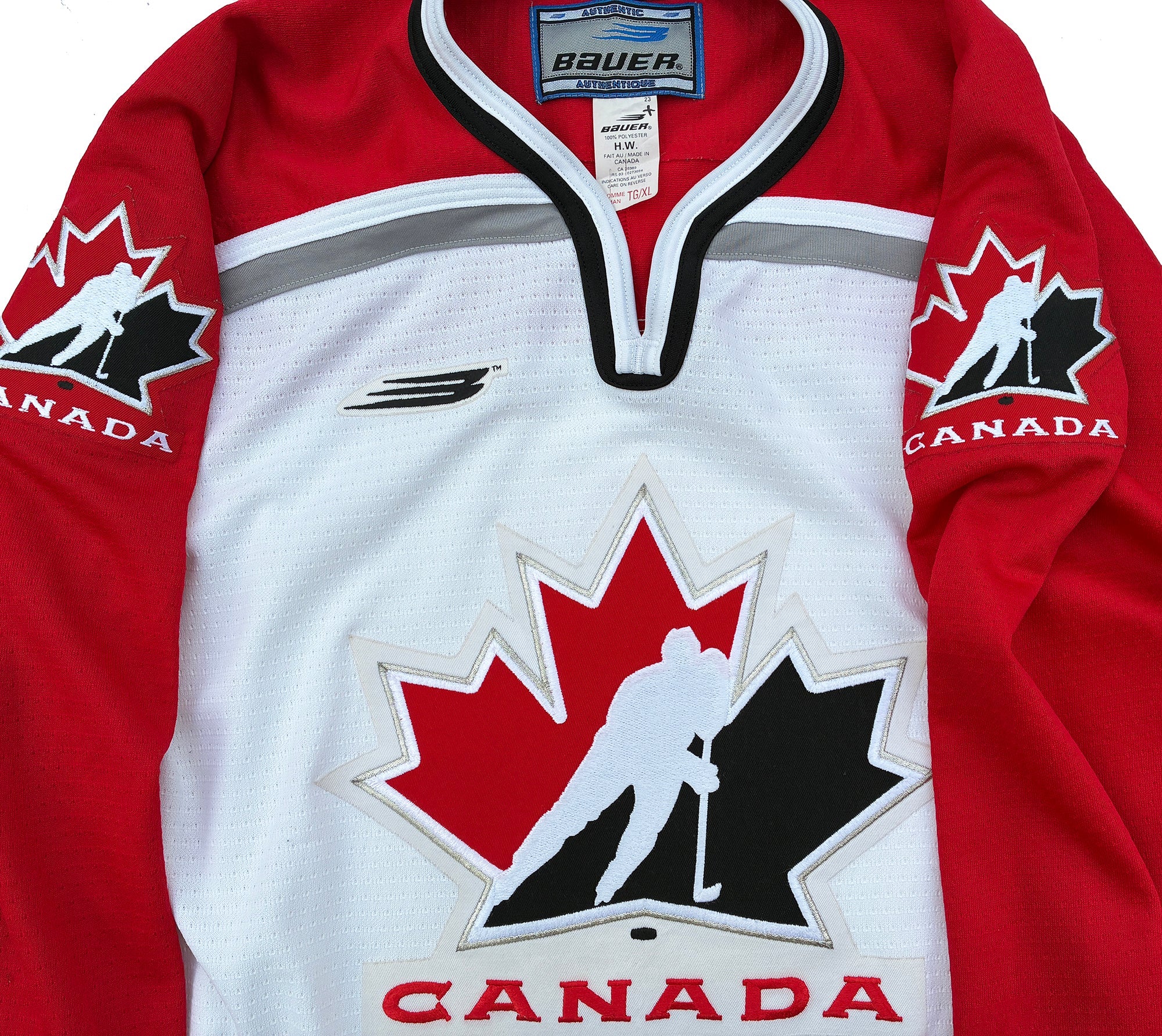 Canada Hockey 1998 Nagano Olympics Authentic Jersey Size XL