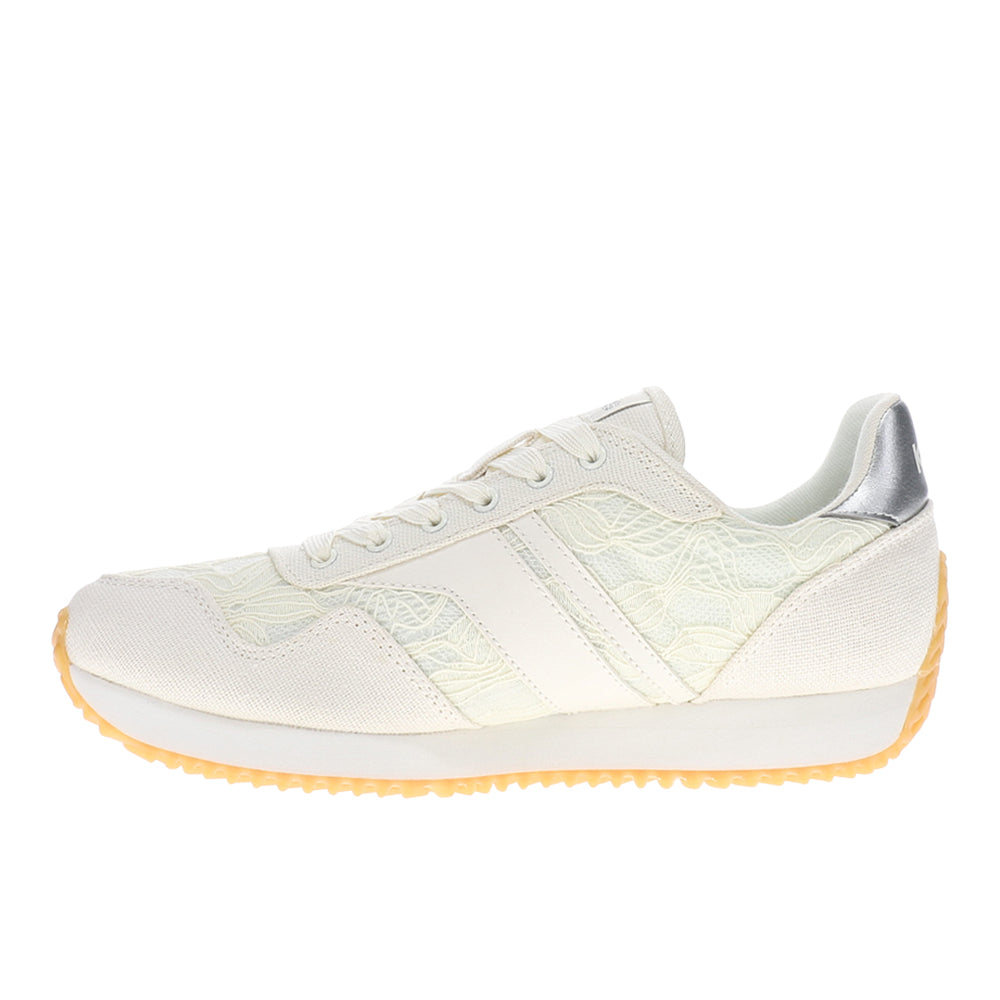 Rena Floral Lace Lace Up Sneakers