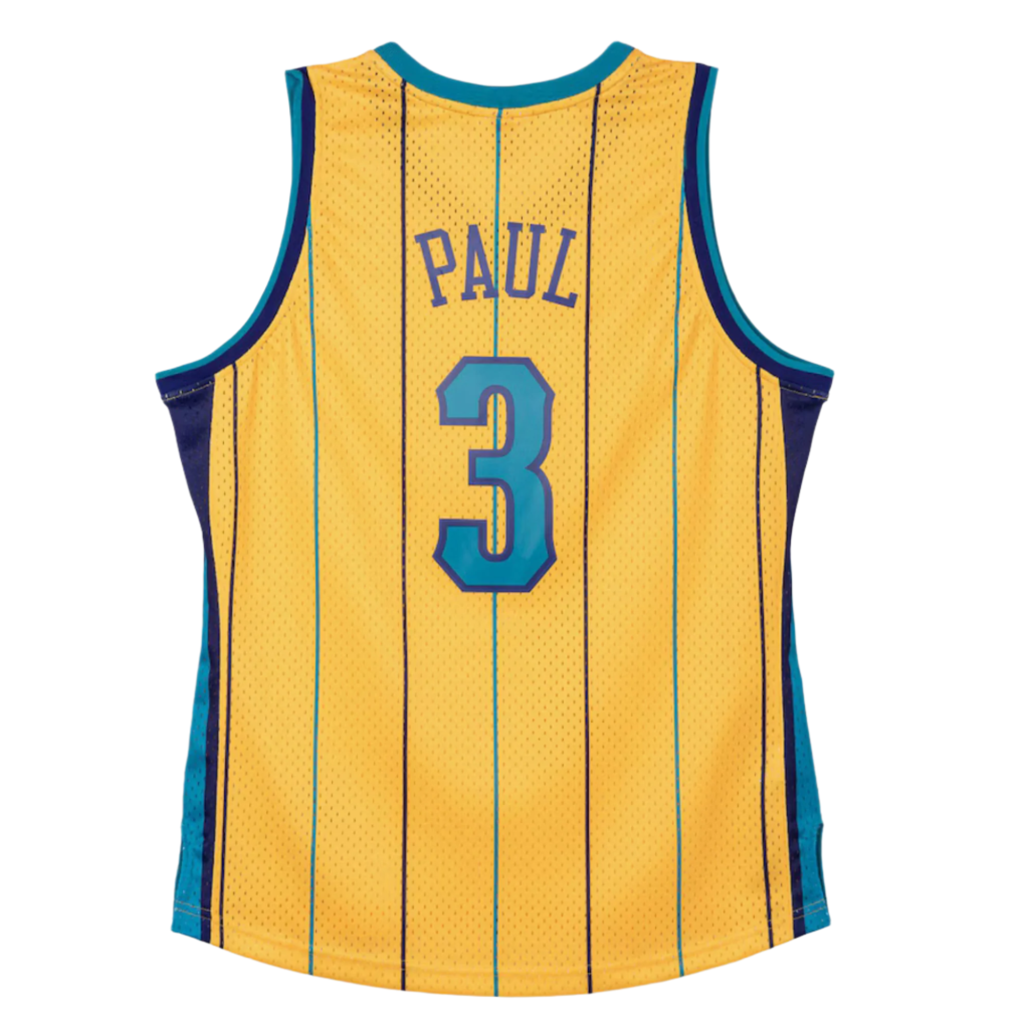 Mitchell & Ness Men's Chris Paul Gold New Orleans Hornets 2010 Classics Jersey - Gold