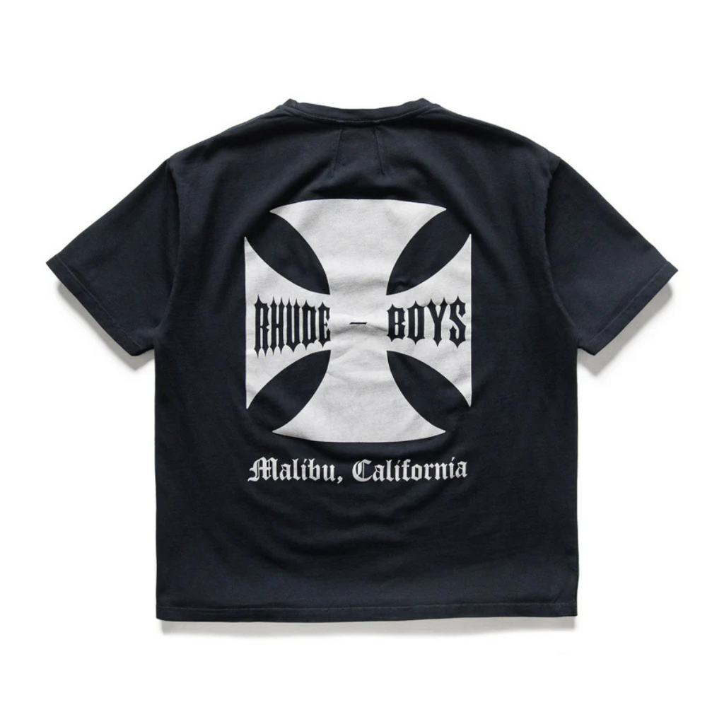Rhude Boys Tee - Vintage Black