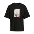 RtA Colin Cross T-Shirt - Black