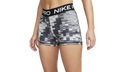 MID-RISE 3" PRINTED TRAINING SHORTS WMNS"Black" DX0046 010