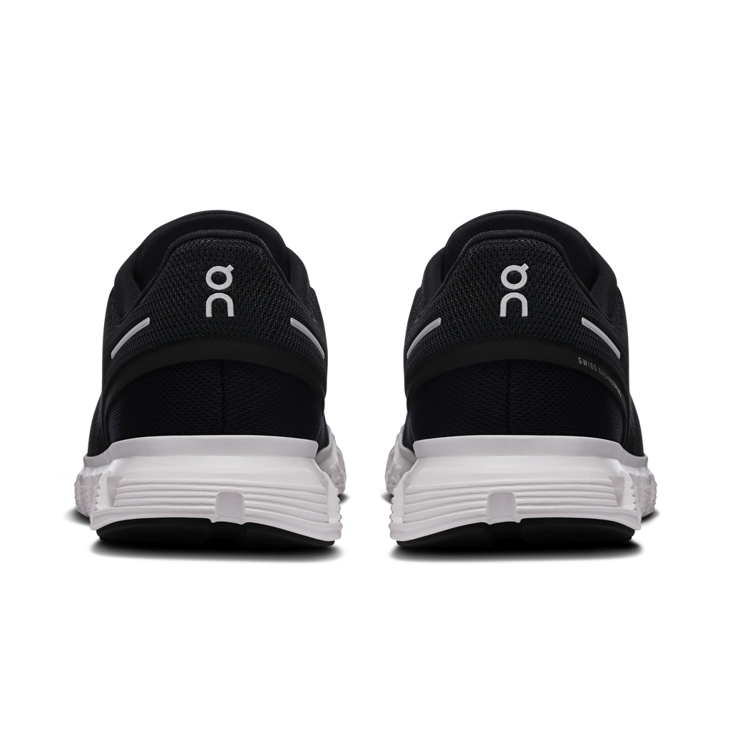 Women's Cloud 6 Wide in Black/White