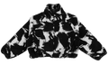 NSW Oversized High-Pile Fleece WMNS"Black White" IF0344 010