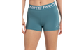 PRO MID RISE TIGHT FIT 3" TRAINING SHORTS WMNS"Noise Aqua" CZ9857 440