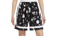 FLY CROSSOVER PRINTED BASKETBALL SHORTS REFLECTIVE WMNS"Black" DR2966 011