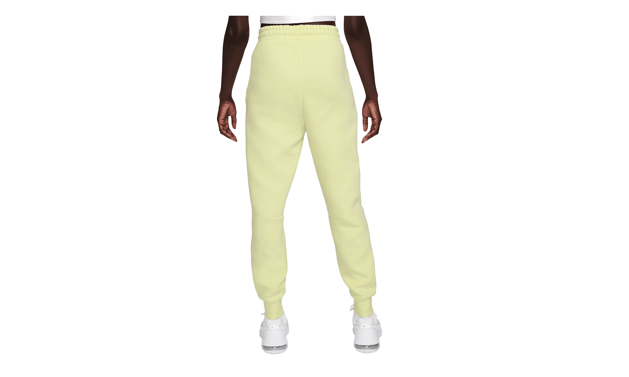 Sportswear Tech Fleece Mid-Rise Jogger Pants WMNS"Luminous Green/ Black" FB8330 331