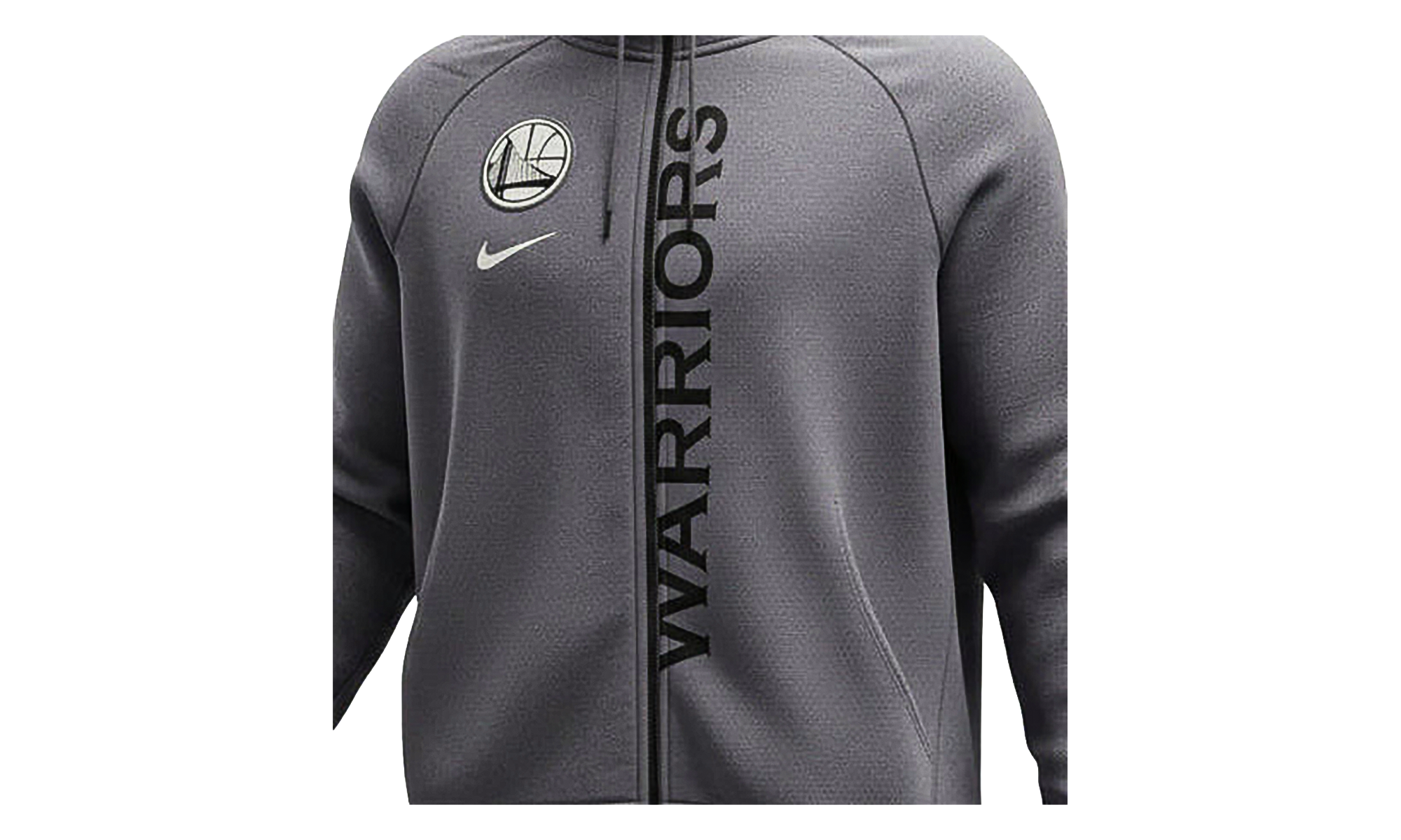 NBA Golden State Warriors Hoodie Full Zipper WMNS"Gray" 862220 036