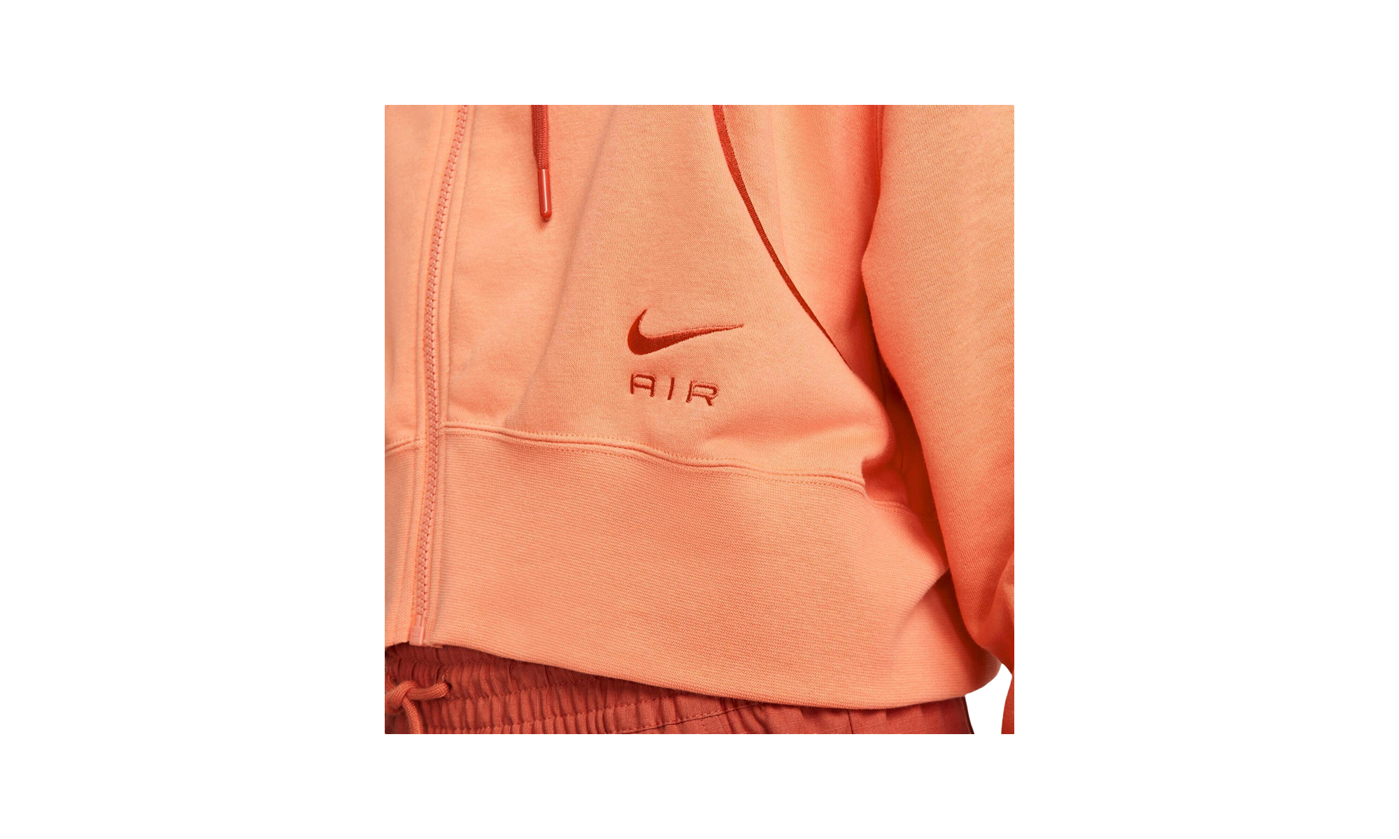 Air Womens Full-zip Hoodie WMNS"ORANGE" DQ6579 871