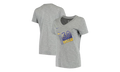 NBA GSW ESteph Curry V Neck T-Shirt WMNS"Gray" AQ5978 064