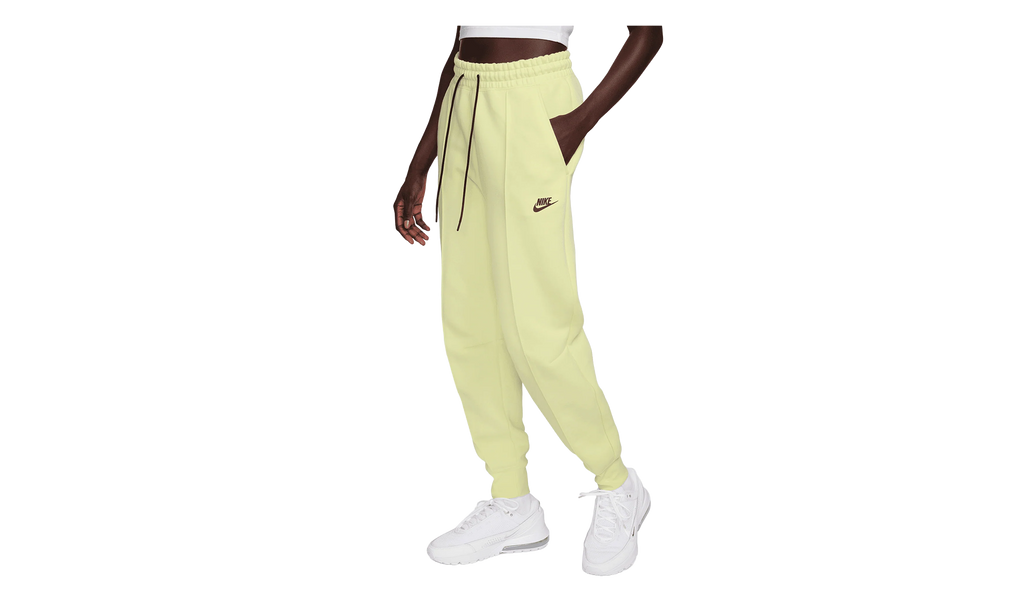 Sportswear Tech Fleece Mid-Rise Jogger Pants WMNS"Luminous Green/ Black" FB8330 331