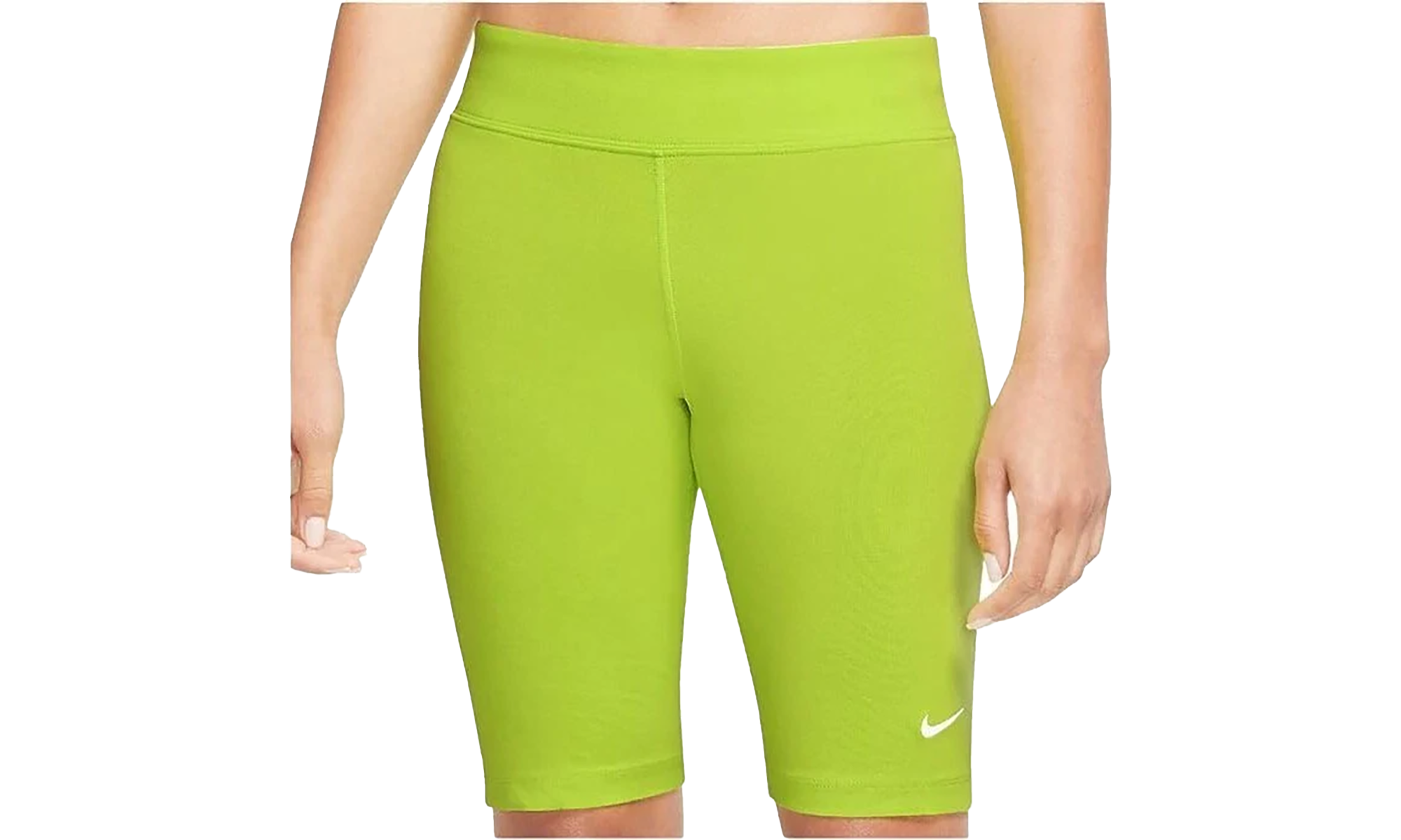SPORTSWEAR ESSENTIAL MID-RISE BIKE SHORTS WMNS"Atomic Green" CZ8526 321