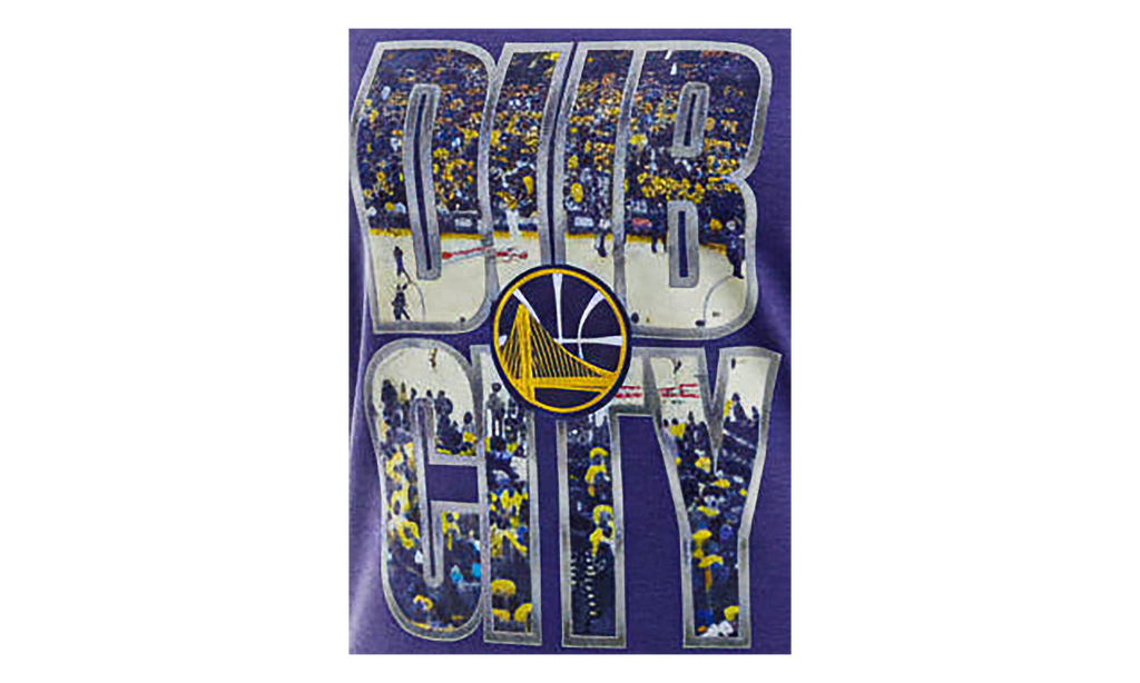 NBA Golden State Warriors DUB City 2019 Playoffs Tee WMNS"Blue" 561451 4EW