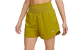 DRI-FIT HIGH-WAISTED 3" BRIEF-LINED SHORTS WMNS"Moss" DX6642 390