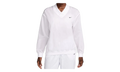 Sportswear Essential Loose UV Woven Long-Sleeve V-Neck WMNS"White" FV7649 100