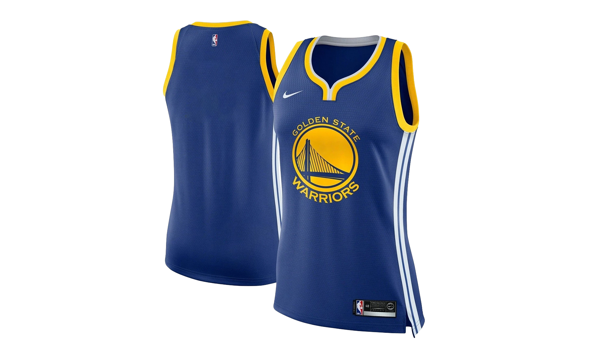 NBA GS Warriors Icon Swingman Jersey WMNS"Rush Blue" 904180 495