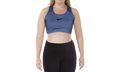Swoosh Medium Support Non-Padded Sports Bra"Blue Lapis - Plus" BQ0973 457