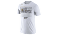 NBA GSW vs. Clev Cavaliers 2018 NBA Finals Bound Dueling Team Matchup T-Shirt WMNS"White" GSW CLEV FINALS2018