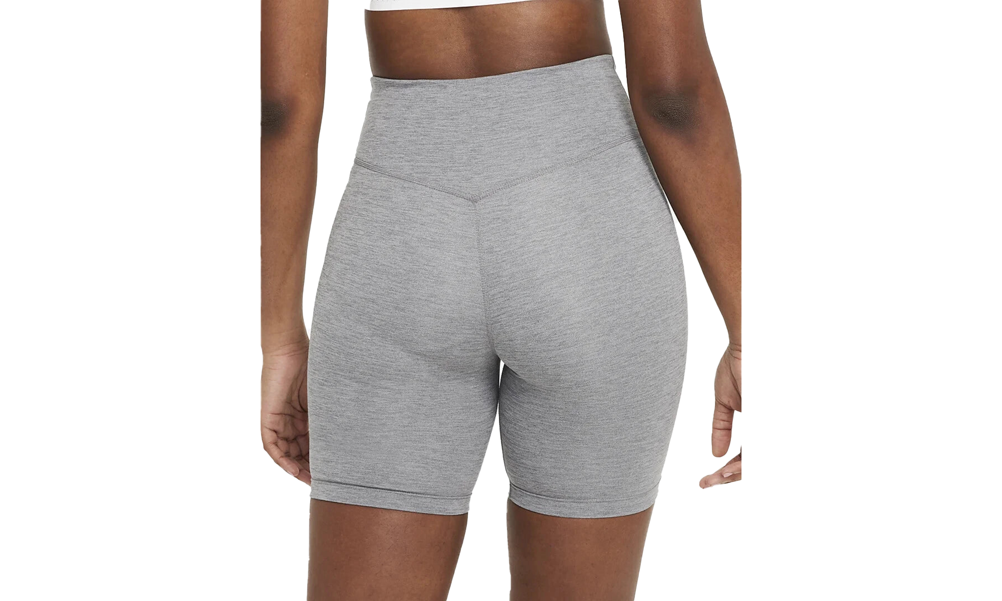 ONE MID-RISE 7" BIKER SHORTS WMNS"Grey/Heather/White" DD0243 068